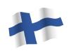 Heiluva Suomen siniristilippu Heiluva Suomen siniristilippu